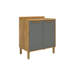 Balcão 80 Amêndoa/ Platina